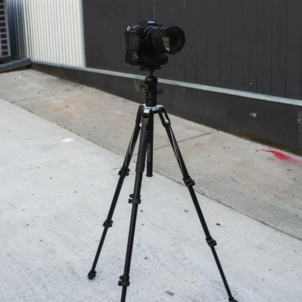 Manfrotto Befree Advanced Travel Aluminum Tripod with 494 Ball Head (Lever Locks, Black)